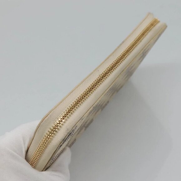 LOUIS VUITTON Damier Azur Vivienne Zippy Wallet Long Wallet N40507 Auth 126659 - Picture 6 of 15